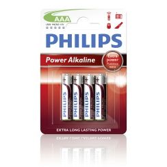 Batterie Power Alkaline AAA LR03 Pack à 4Stk.