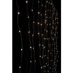 LED Angel Hair Curtain 256, 256LED ww, 1.6x1.6m
