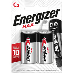Batterie Alkali Energizer Max C LR14 1,5V, 2Stück