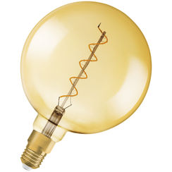 LED-Lampe Vintage 1906 CLASSIC GLOBE200 28 FIL GOLD DIM 300lm E27 5W 230V 820