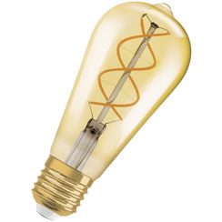 LED-Lampe Vintage 1906 CLASSIC EDISON 25 FIL GOLD DIM 250lm E27 4,5W 230V 820