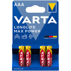 Batterie Alkali Varta Max Tech AAA 4er Bli