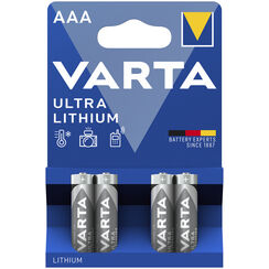Batterie Lithium Varta Professional AAA 4er Bli